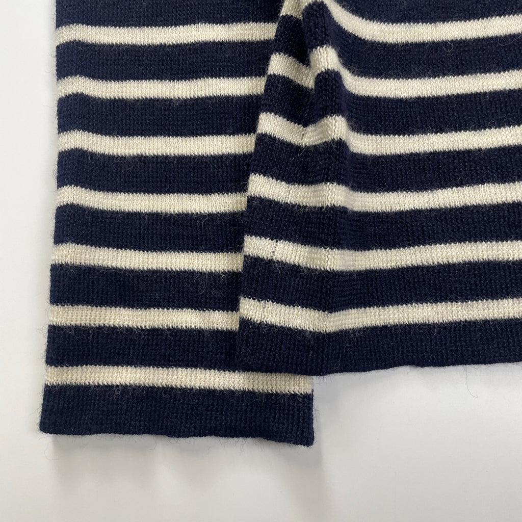 PLAY COMME des GARCONS プレイ コムデギャルソン / ハートロゴ ウールボーダーニット SIZE：S