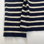 PLAY COMME des GARCONS プレイ コムデギャルソン / ハートロゴ ウールボーダーニット SIZE：S