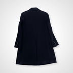 beautiful people × Loro Piana ビューティフル ピープル ロロピアーナ / カシミヤMIXチェスターコート ダークネイビー 参考定価：105,000+tax SIZE:130(XS-S)