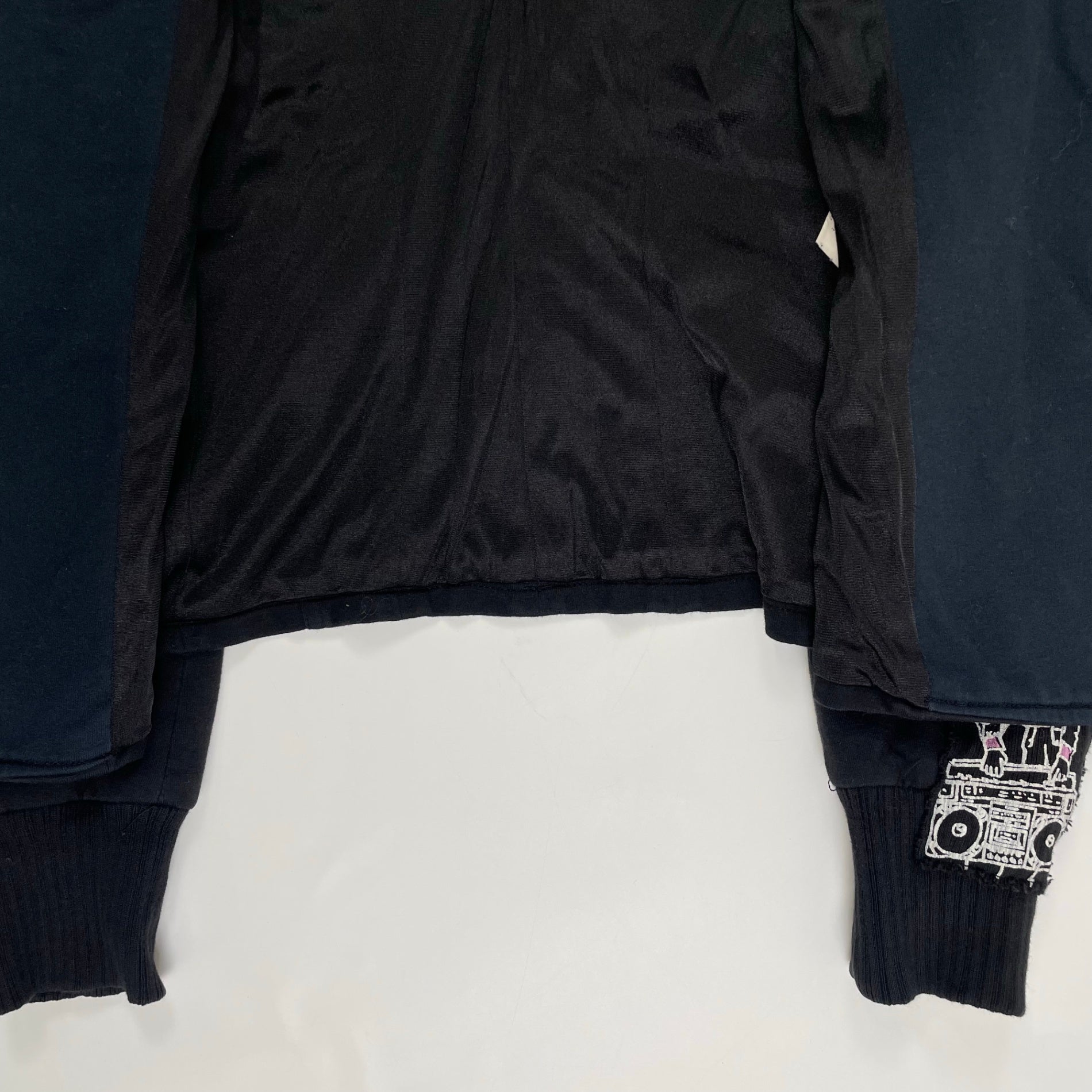 Livll.o リブルオー / 「ラジカセ」パッチワークジャケット MADE IN ITALY SIZE:XS-S程度