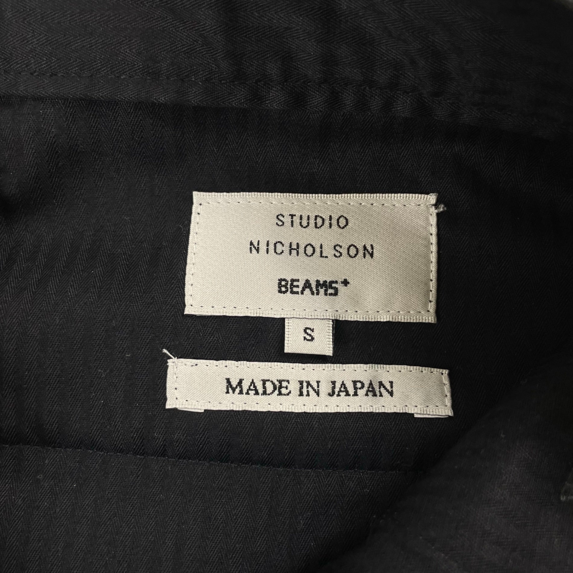 STUDIO NICHOLSON × BEAMS PLUS / 別注 ALVY DOUBLE PLEAT 参考定価：52,000+tax SIZE:S