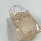 mame kurogouchi / Transparent Sculptural Mini Handbag 美品 箱付 参考定価：35,000+tax