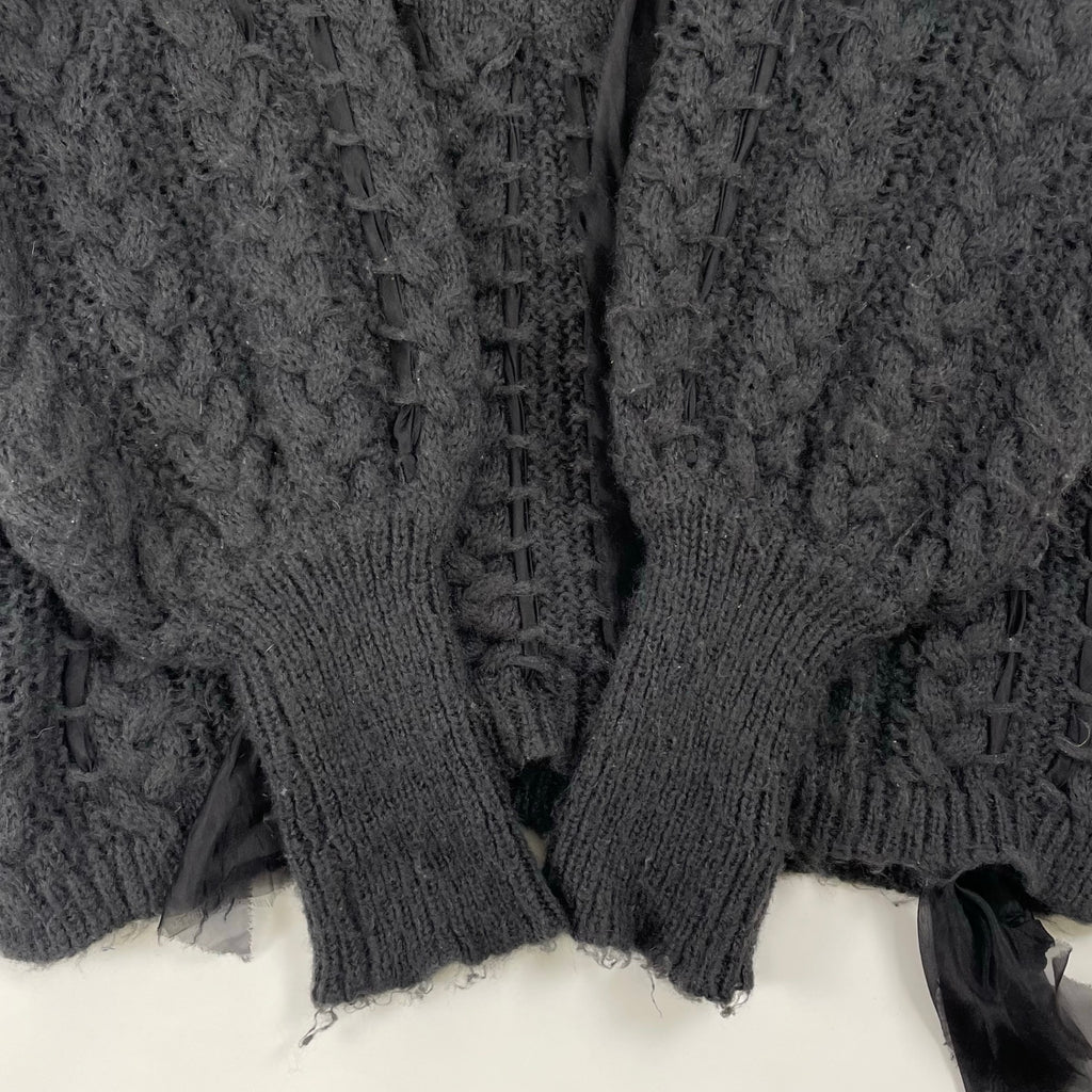 J1U by LA BELLE ETUDE / 25AW リボンステッチニット SIZE:FREE