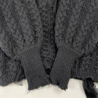 J1U by LA BELLE ETUDE / 25AW リボンステッチニット SIZE:FREE