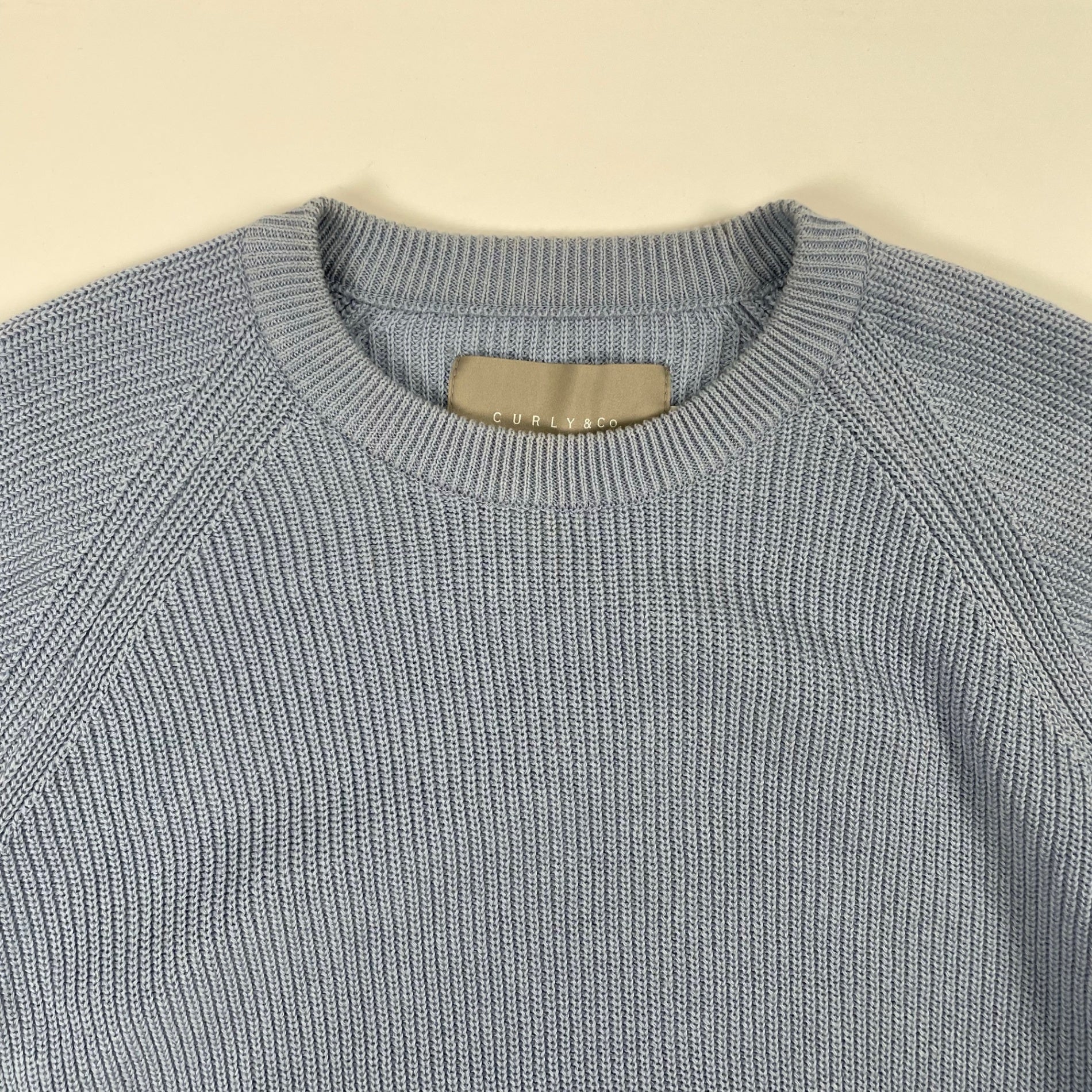 CURLY＆Co / COTTON LINEN TWIST KNIT 参考定価：16,300+tax SIZE:1