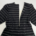 齋藤都世子 toyoko saito / ヴィンテージライク ジャガードニットワンピース 参考定価：100,000程度 SIZE:M-L程度
