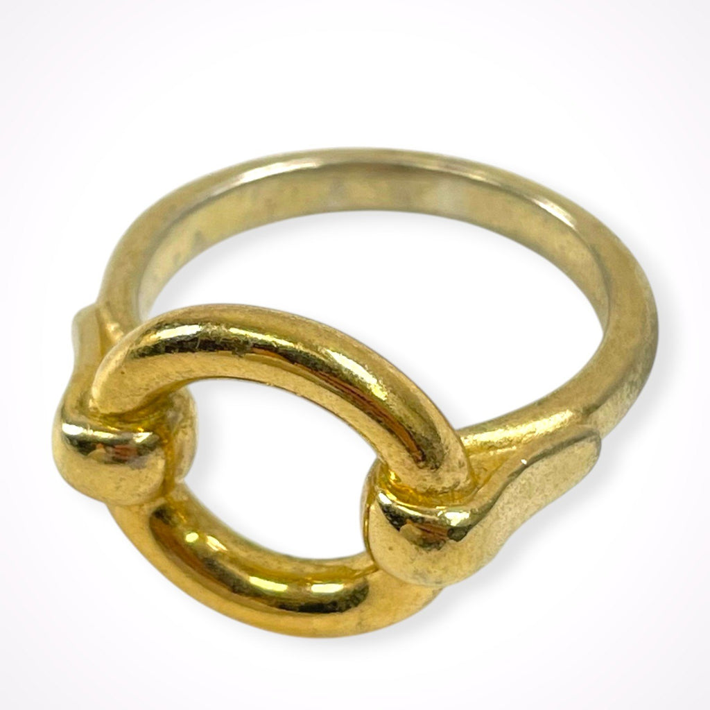 XOLO JEWELRY / Circle Ring K24 Coating SIZE:19号