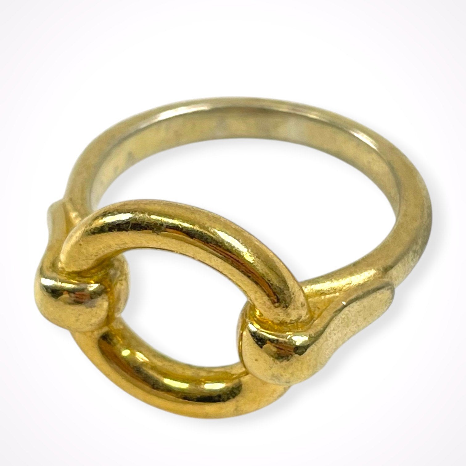 XOLO JEWELRY / Circle Ring K24 Coating SIZE:19号