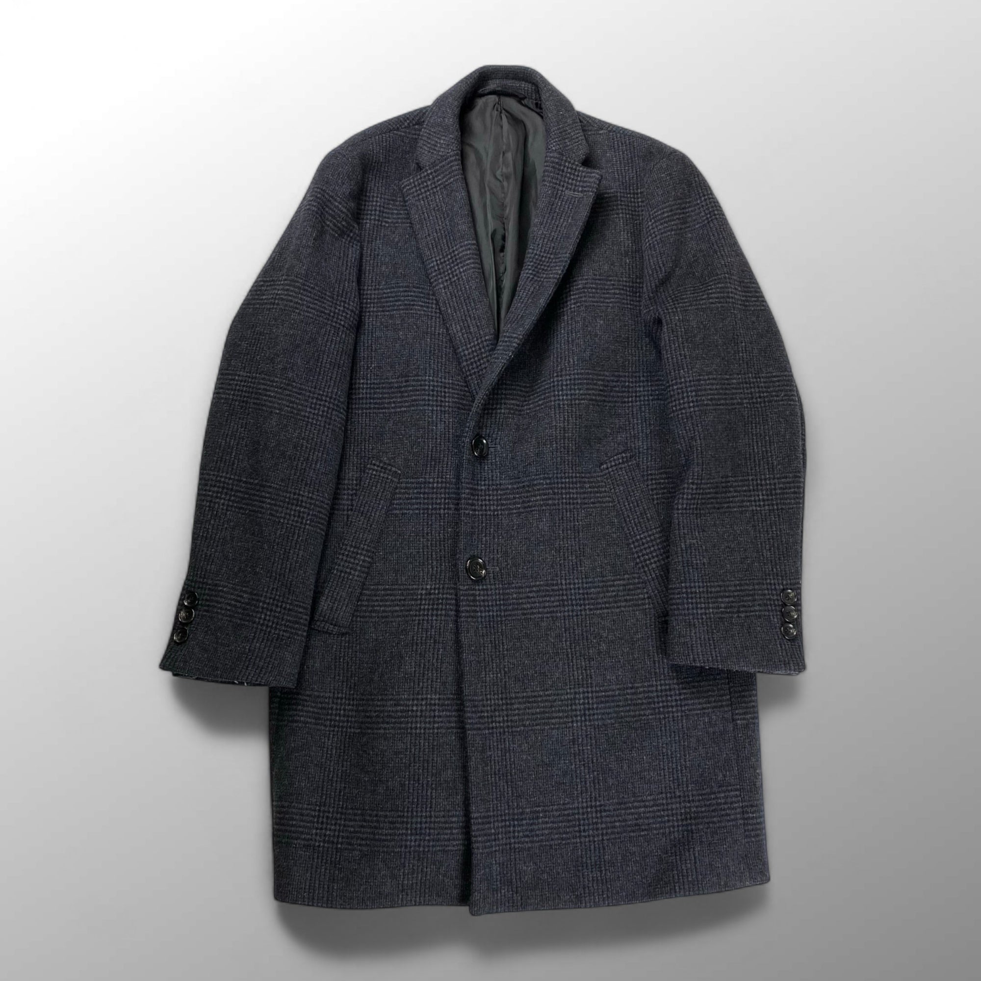 B:MING by BEAMS ビーミング バイ ビームス / タスマニアチェスターコート グレー 参考定価：26,000+tax SIZE:M