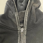 EMPORIO ARMANI エンポリオ アルマーニ / アーカイブフーディーベスト ブラック SIZE:44