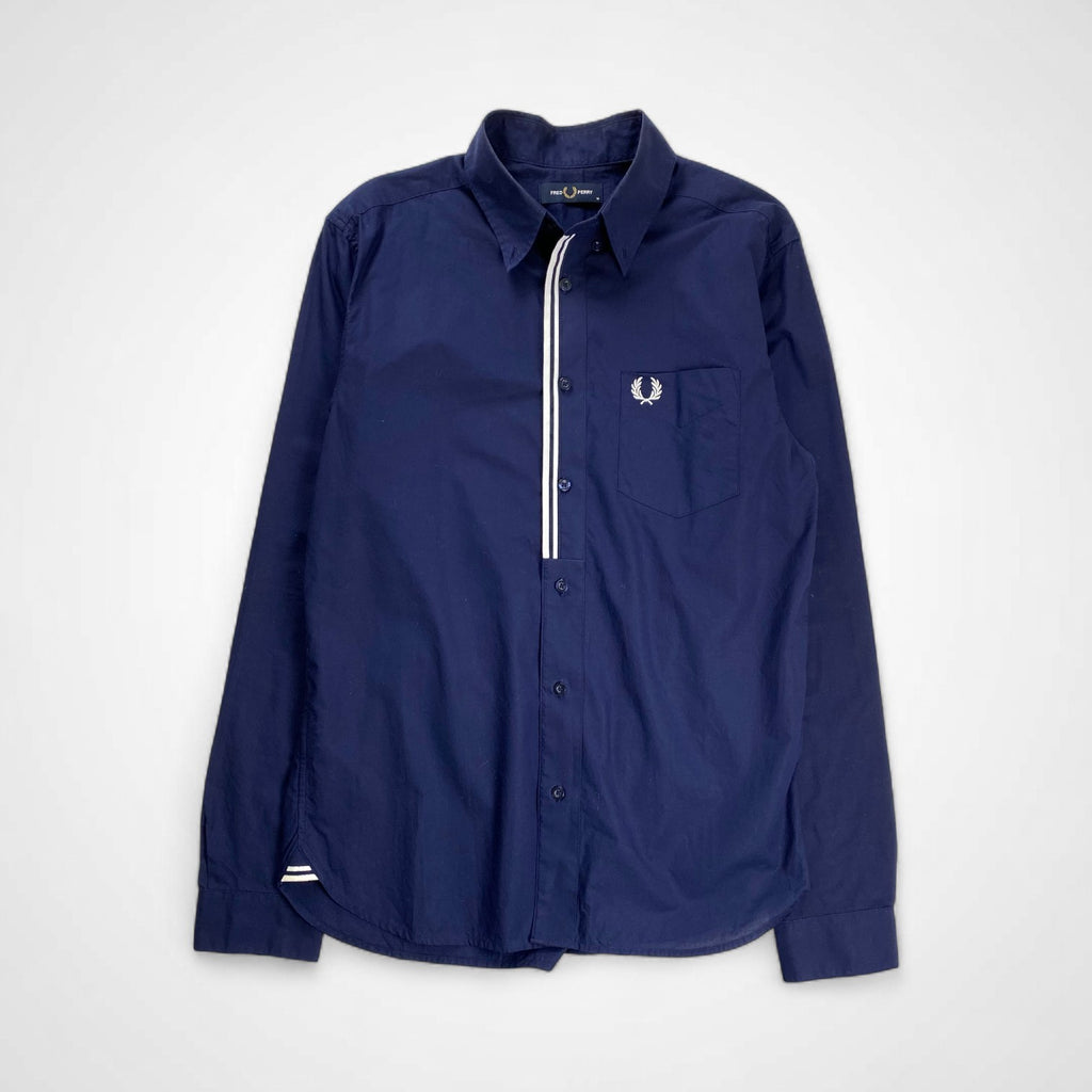 FRED PERRY フレッドペリー / TAPED PLACKET SHIRT エンブレム シャツ 参考定価：14,000+tax SIZE:M