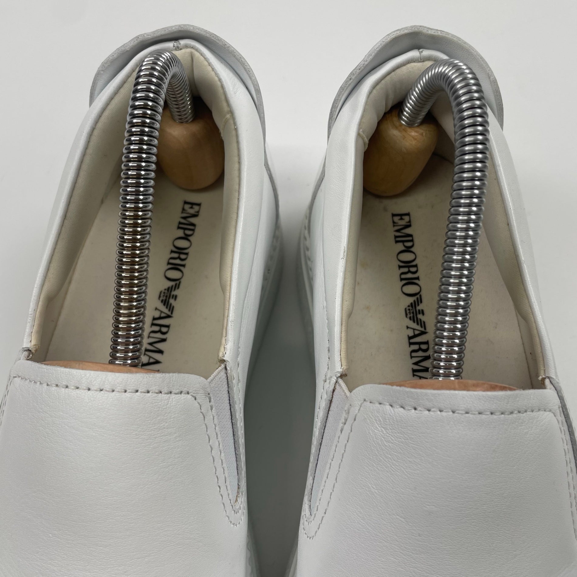 EMPORIO ARMANI エンポリオ アルマーニ / スリッポンスニーカー 試着程度 参考定価：40,000程度 SIZE:US6