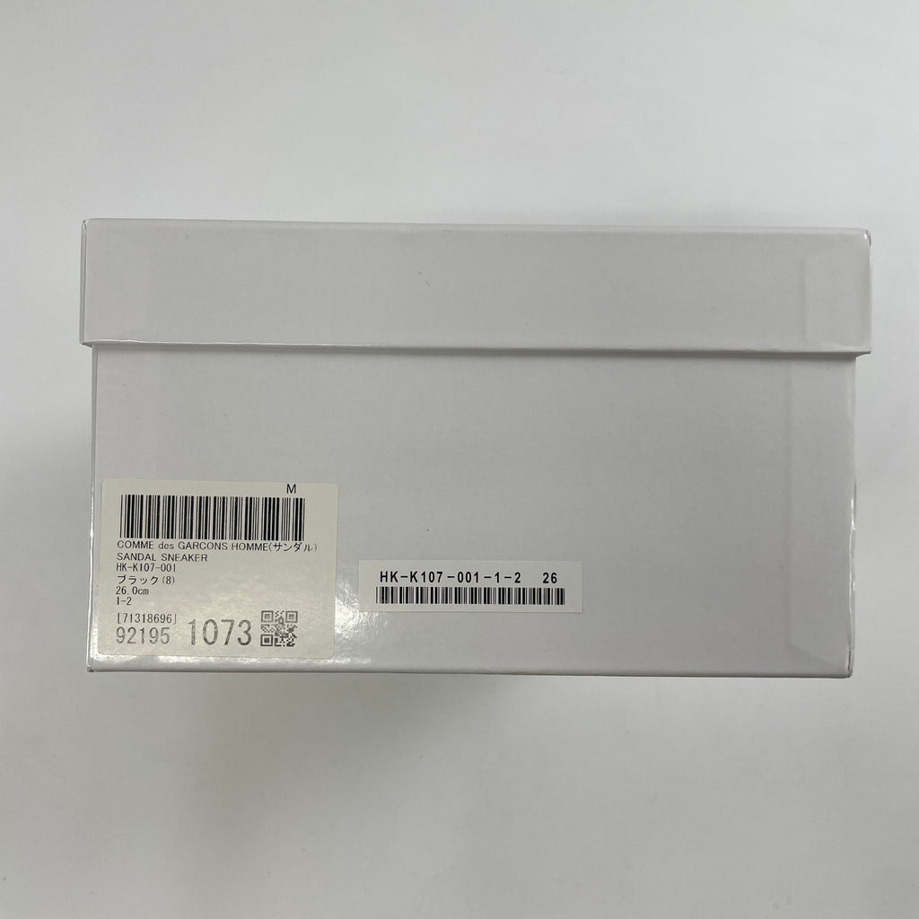COMME des GARCONS HOMME / SANDAL SNEAKER 箱・布袋付 HK-K107-001 SIZE：26cm