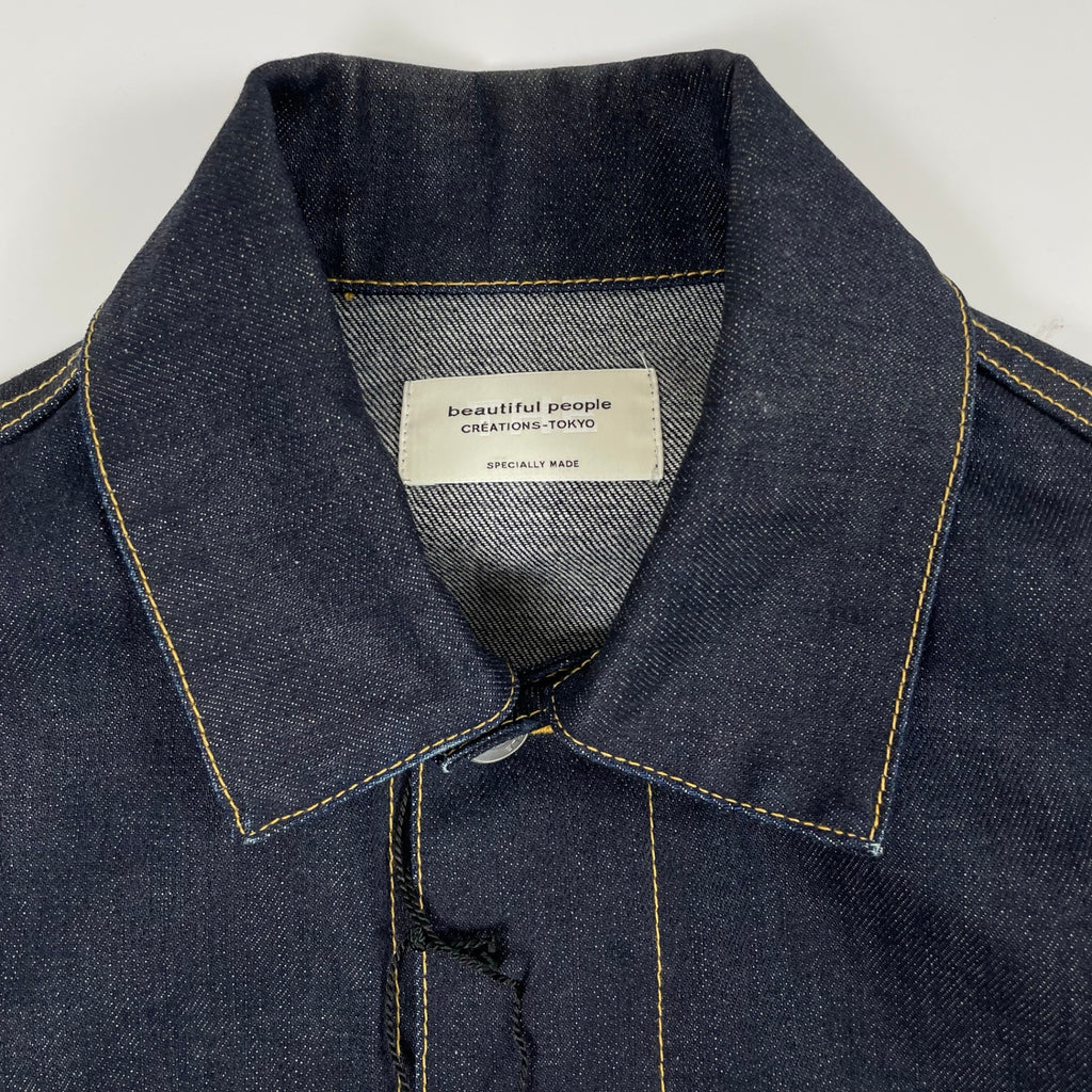 beautiful people / selvedge denim big blouson 参考定価：45,000+tax SIZE:36