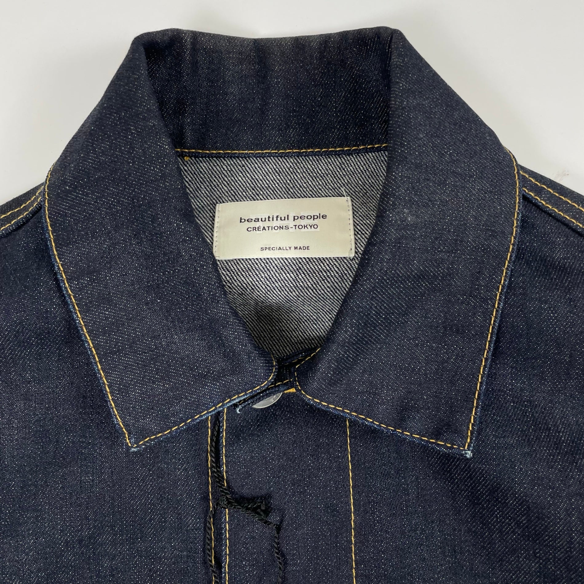 beautiful people / selvedge denim big blouson 参考定価：45,000+tax SIZE:36