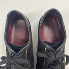 LOUIS VUITTON ルイ・ヴィトン / 筆記体ロゴ スウェードレザースニーカー 参考定価：160,000程度 SIZE:6 1/2