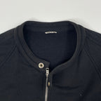 GREY DANIELE ALESSANDRINI / スウェット生地ライダースブルゾン 参考定価：60,000程度 SIZE:L程度