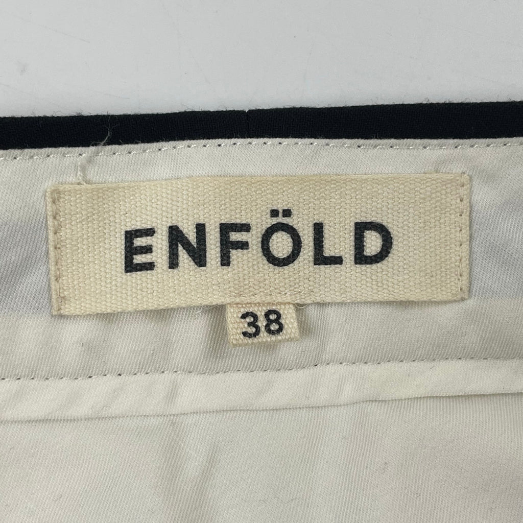 ENFOLD / ツイルゴムジョッパーズパンツ ブラック 参考定価：20,000程度 SIZE:38