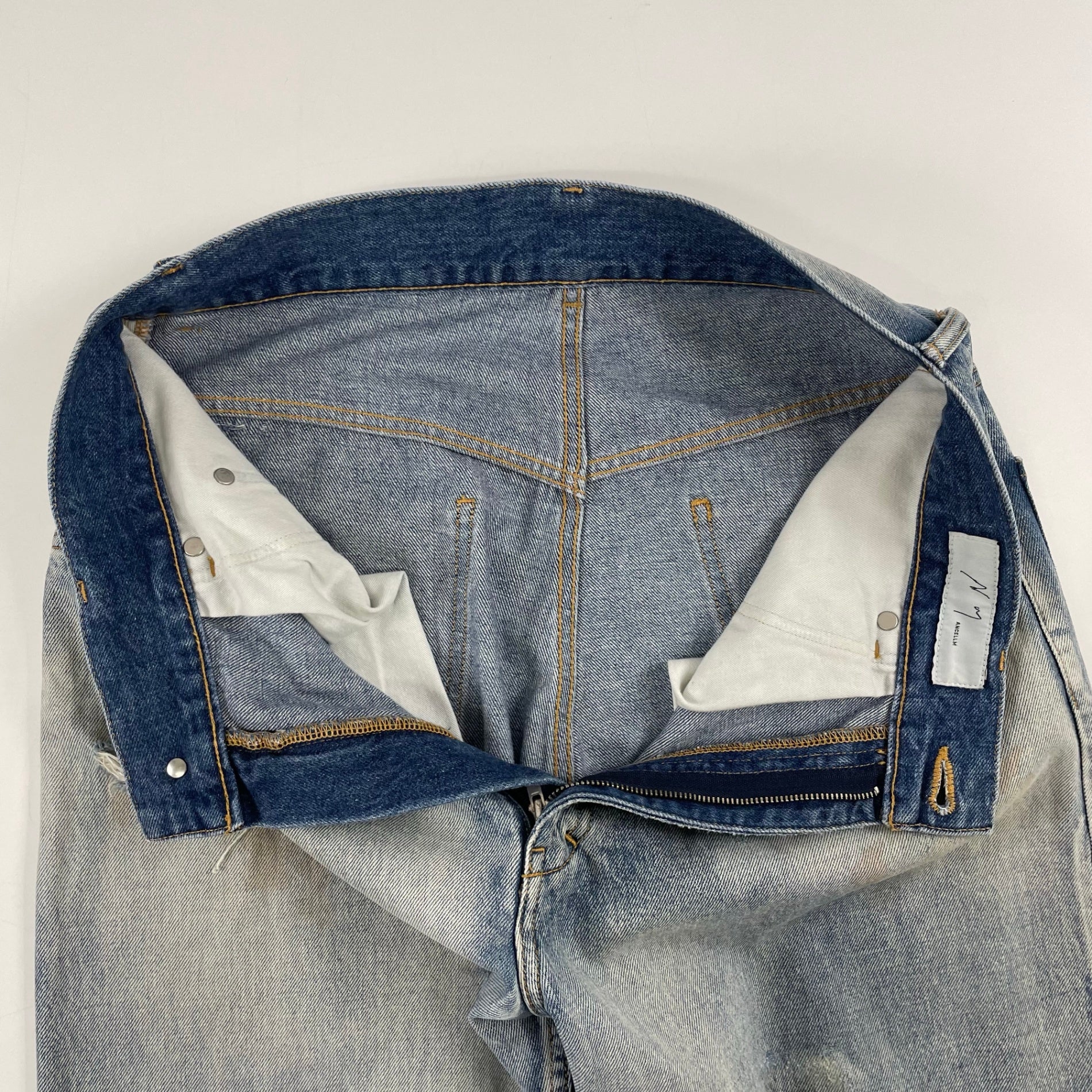ANCELLM / SELVEDGE TAPERED 5P DENIM PANTS 参考定価：34,000+tax SIZE:1