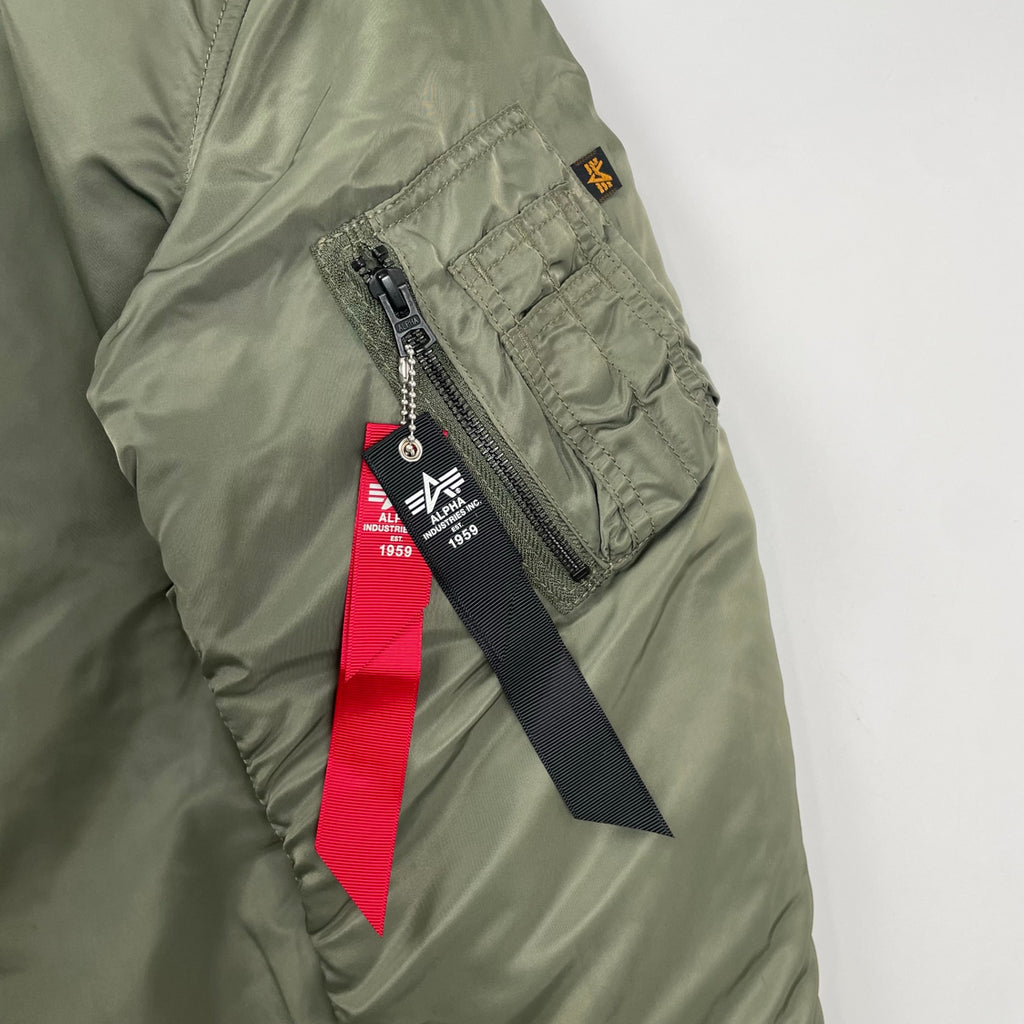 ALPHA × EMODA アルファ エモダ / MA-1 TIGHT ブルゾン 参考定価：25,800+tax SIZE:L