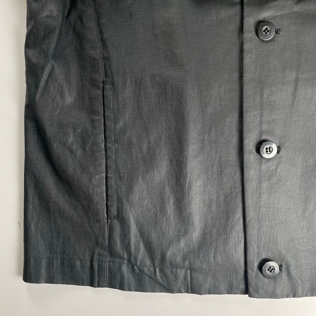 VINTAGE ヴィンテージ / コットンリネン カラーレスジャケット  参考定価：26,000程度 SIZE：46