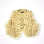 American Rag Cie / チベットラムファーベスト SIZE:M程度