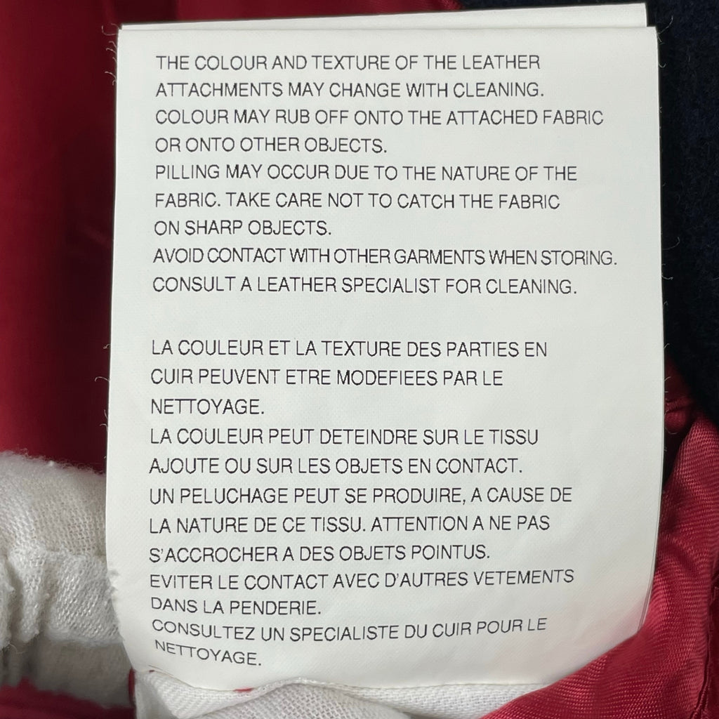 JUNYA WATANABE COMME des GARCONS MAN / 11AW ノルディック切替スタジャン SIZE:S