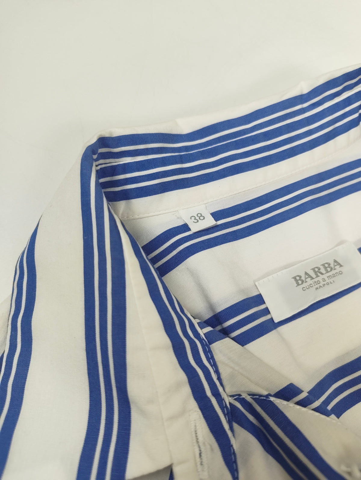 BARBA / ストライプシャツワンピース 参考定価：40,000程度 SIZE：38