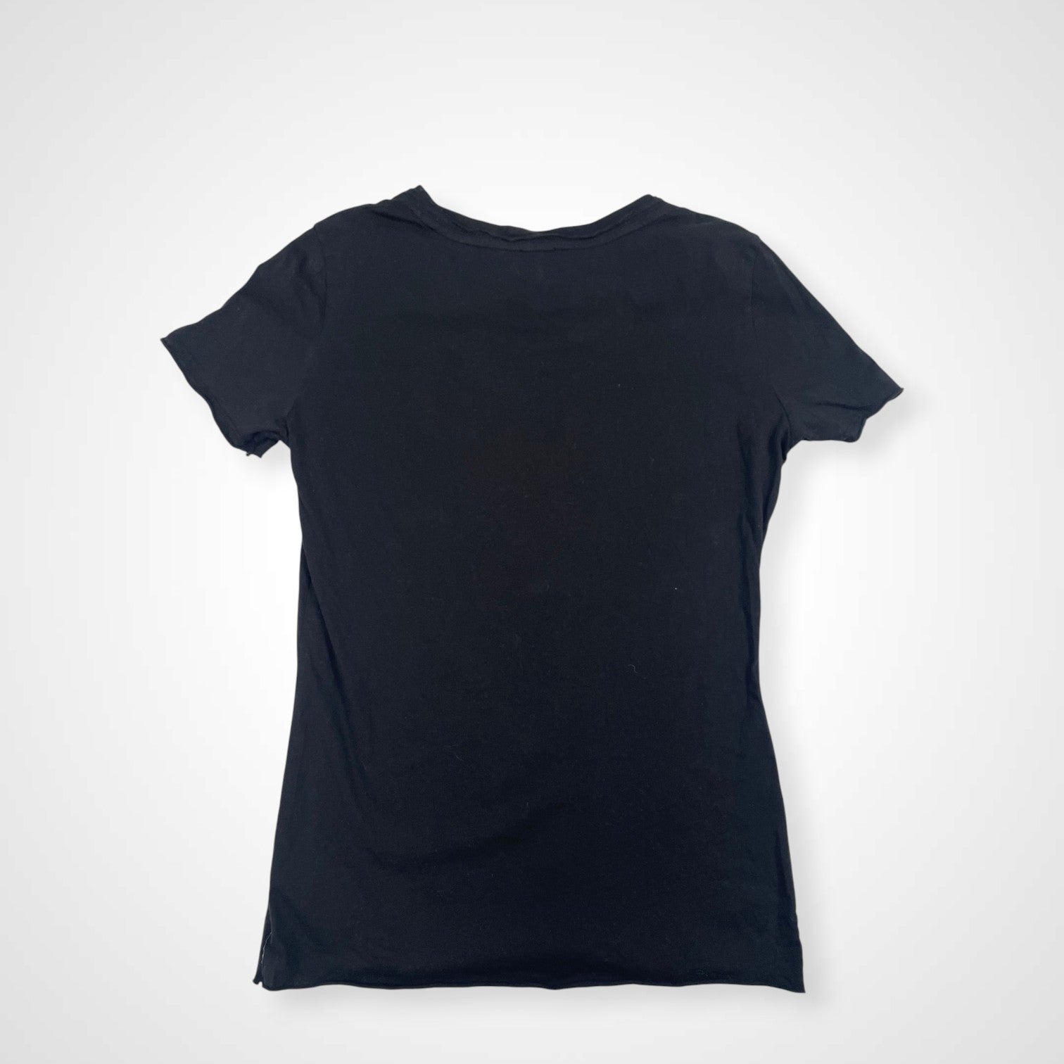 ARMANI JEANS アルマーニ ジーンズ / ハートロゴプリントTシャツ 参考定価：20,000程度 SIZE：L