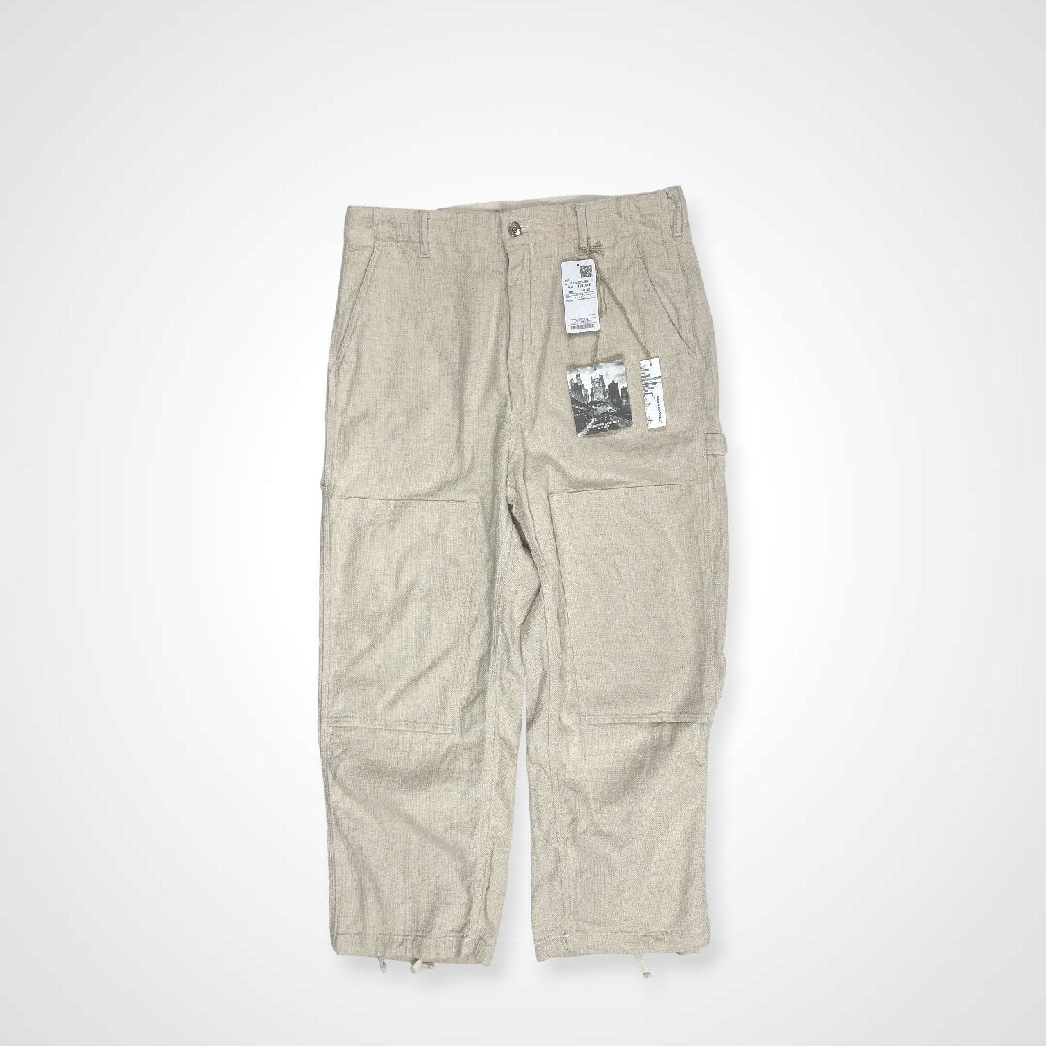 ENGINEERED GARMENTS エンジニアド ガーメンツ / PAINTER PANT JAVA CLOTH コットンリネンパンツ 参考定価：46,000+tax SIZE:M