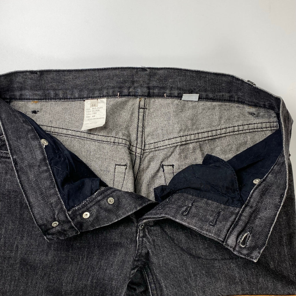 ARCHIVE John Galliano ジョン ガリアーノ / 馬蹄ペイント デニムパンツ スウェードロゴ SIZE:44（W80cm）