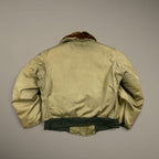最初期 40s US ARMY USAAF / B-15初期型 フライトジャケット 官給品 SIZE：S程度