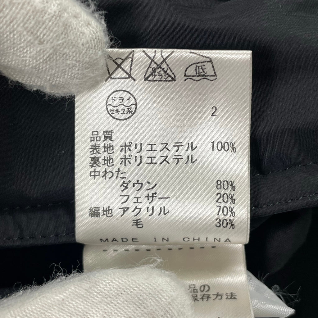 ck CALVIN KLEIN / ディタッチャブルダウンコート 参考定価：70,000程度 SIZE:L
