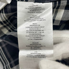 ARMANI EXCHANGE アルマーニ エクスチェンジ / ハイドポケットチェックシャツ 参考定価：25,000程度 SIZE:S