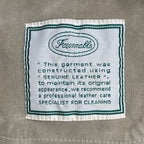 VINTAGE ヴィンテージ FACONNABLE / 古着 ゴートレザーシャツ ボタンダウン SIZE:L