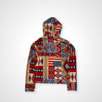 Burden × rockmount / ネイティブ柄フリースパーカー 参考定価：19,000+tax SIZE:M