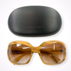 GIORGIO ARMANI / ビッグフレーム アセテートサングラス 参考定価：60,000程度 SIZE:59□17 125