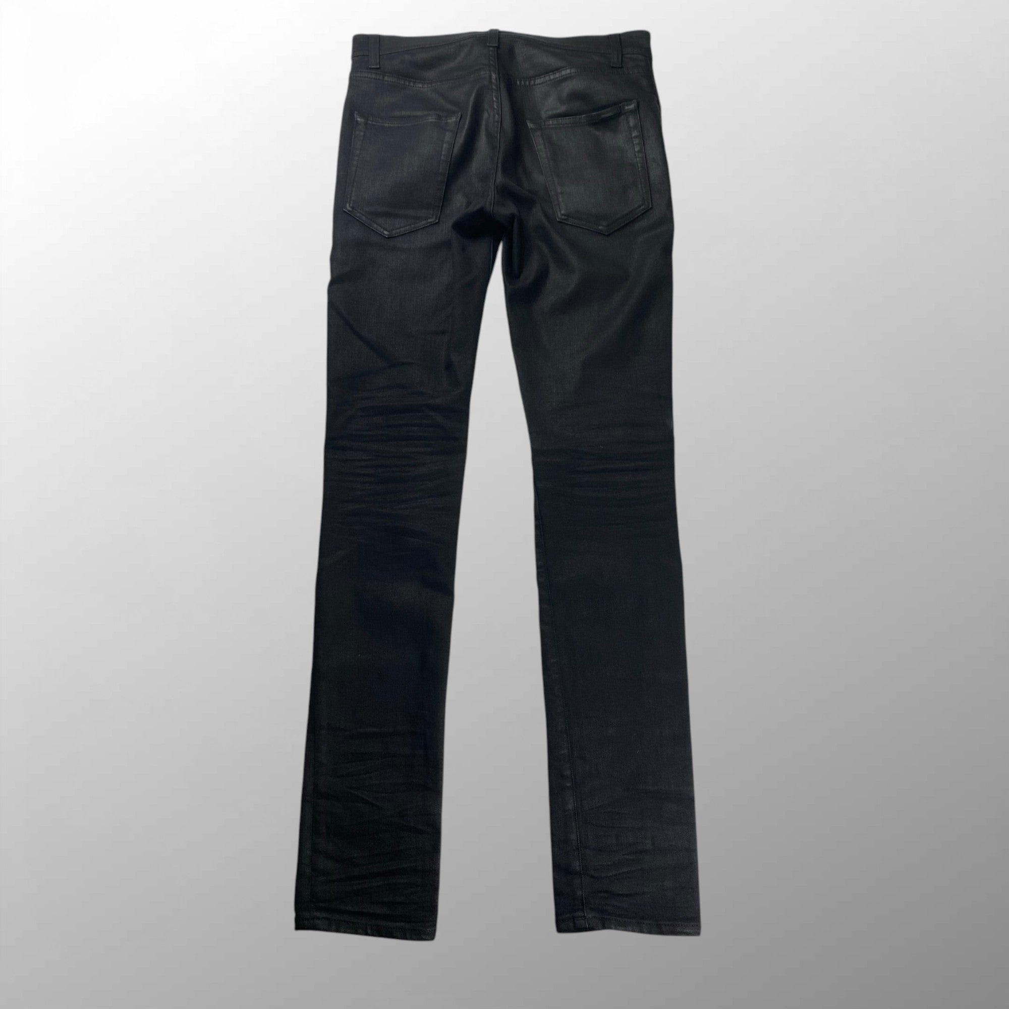 【タグ付】 SAINT LAURENT PARIS サンローラン パリ / コーティング スキニーデニムパンツ 527389 参考定価：80,000程度 SIZE：29