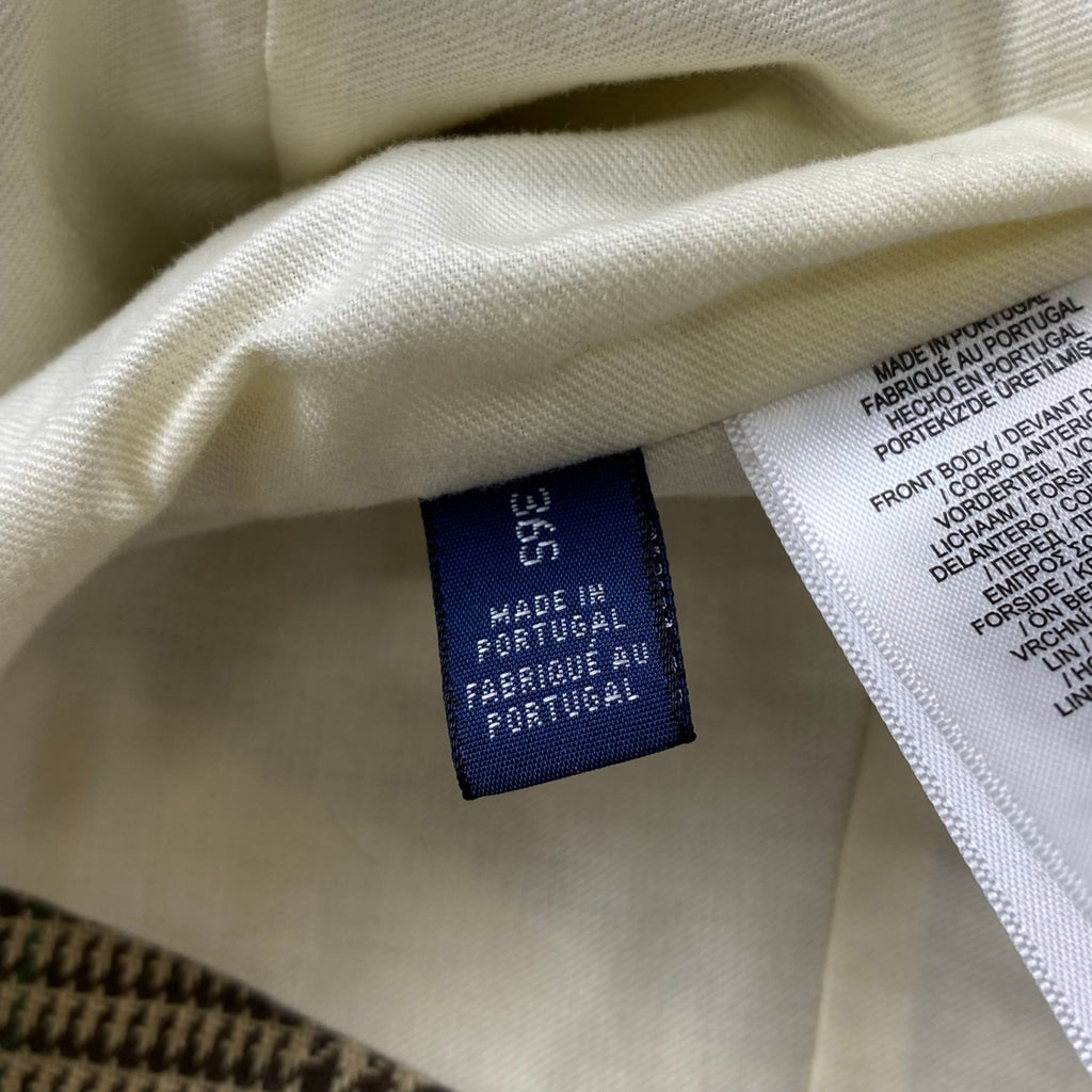 【HARITAGE ICON】 Polo by Ralph Lauren ポロ バイ ラルフローレン / リネン100％ ツイードベスト ジレ 参考定価：70,000程度 SIZE：36S