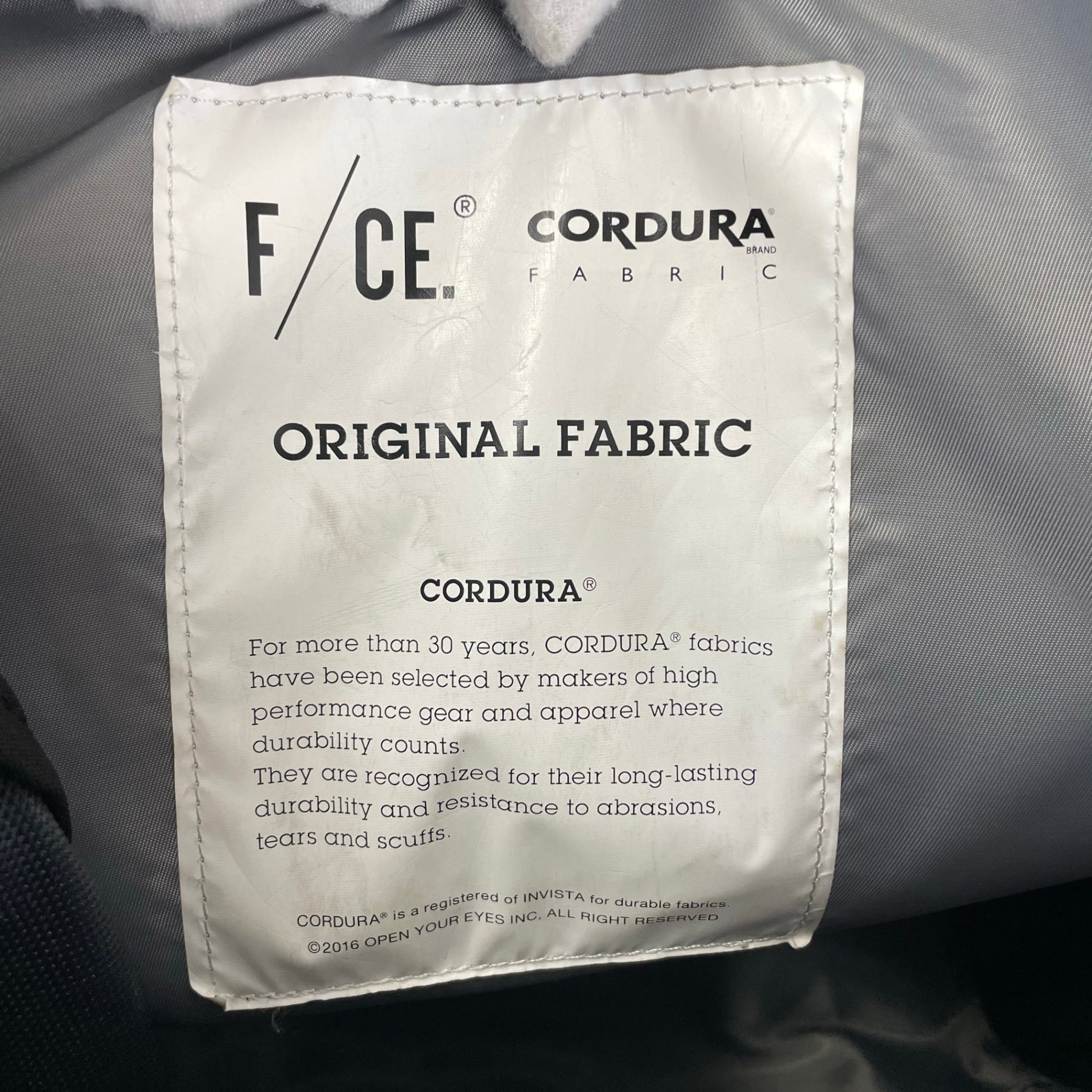 F/CE / オーセンティックTYPE B BIG TRAVEL