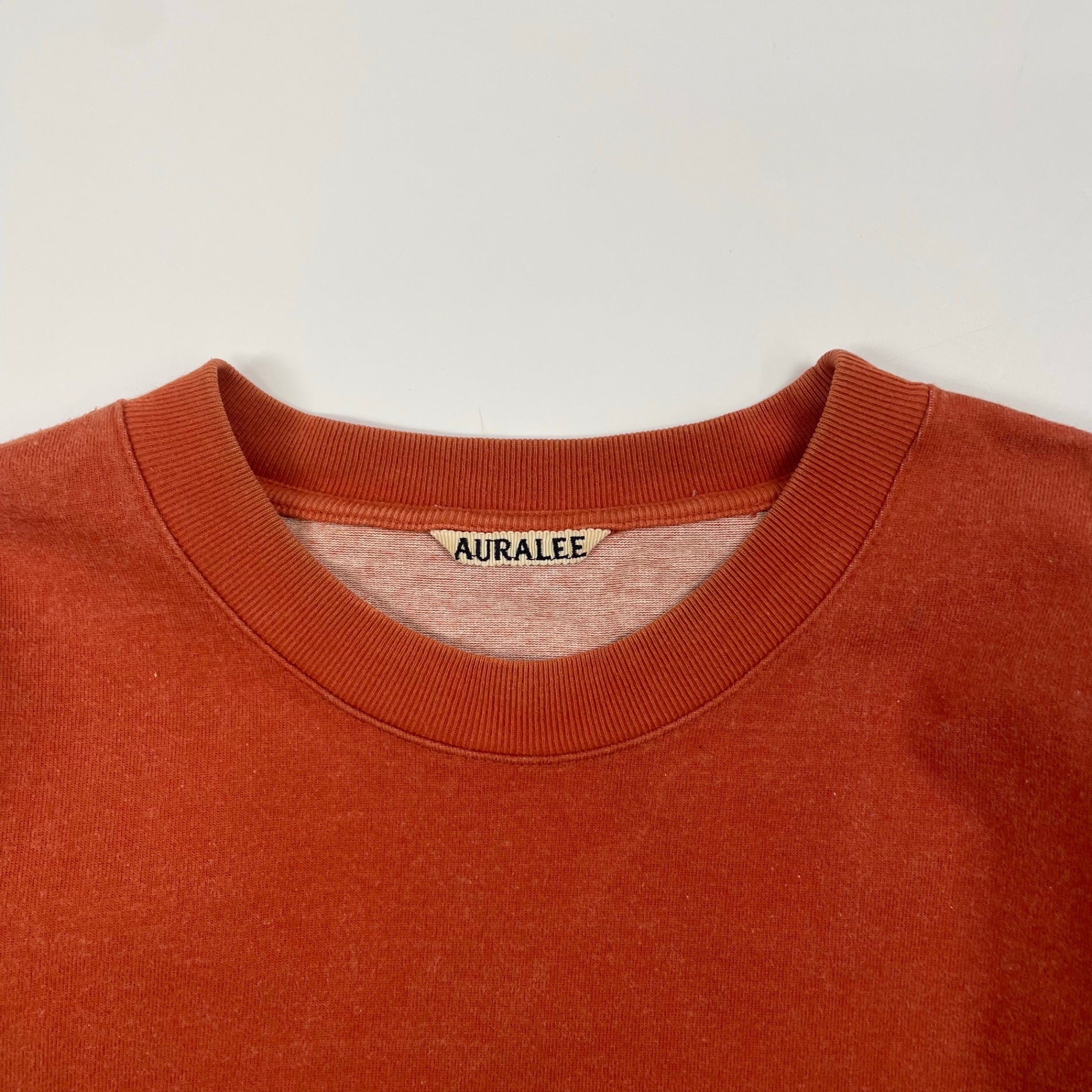 AURALEE オーラリー / STANDUP L/S TEE 日本製 SIZE:4