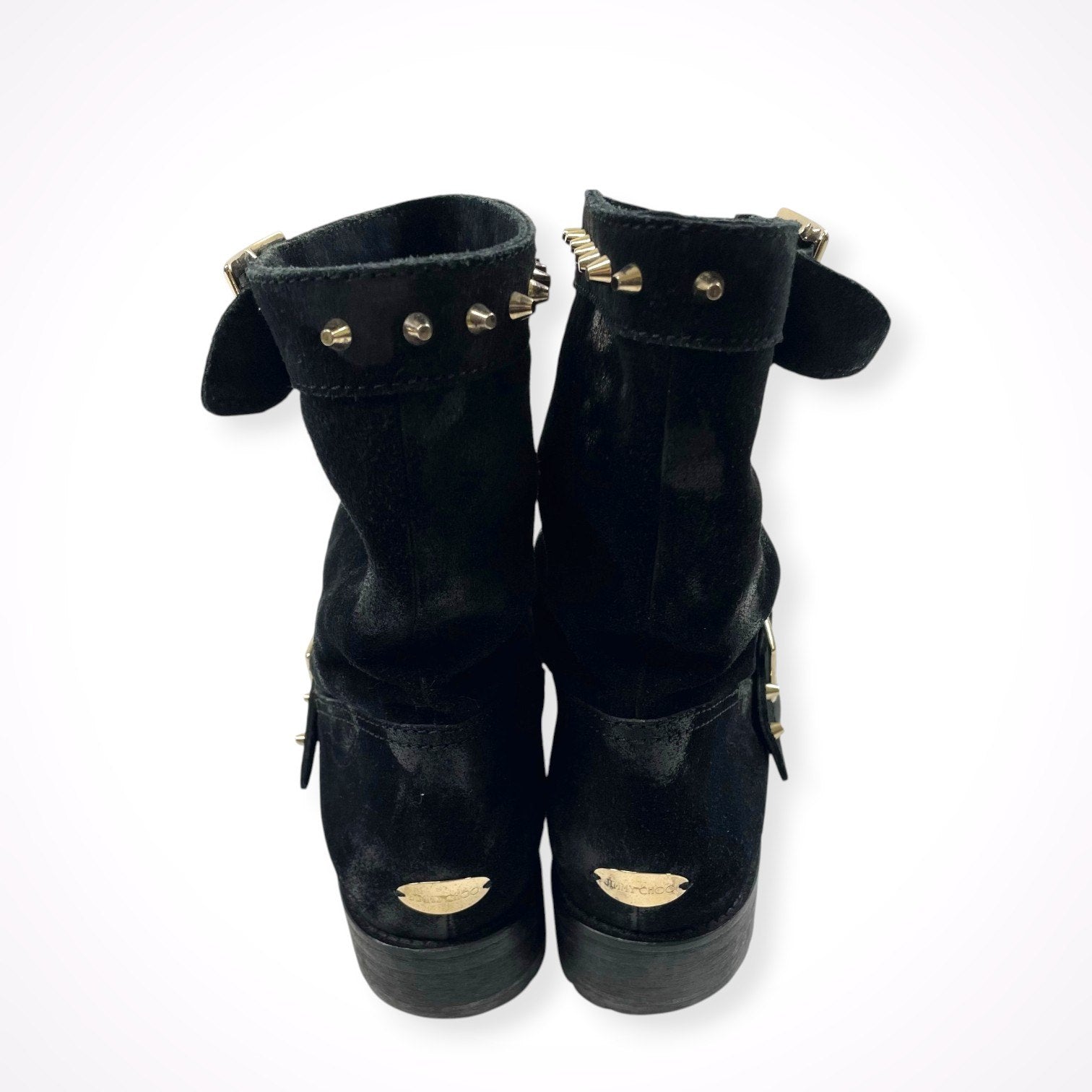 JIMMY CHOO / 「BIKER」スタッズエンジニアブーツ 参考定価：200,000程度 SIZE:37 1/2