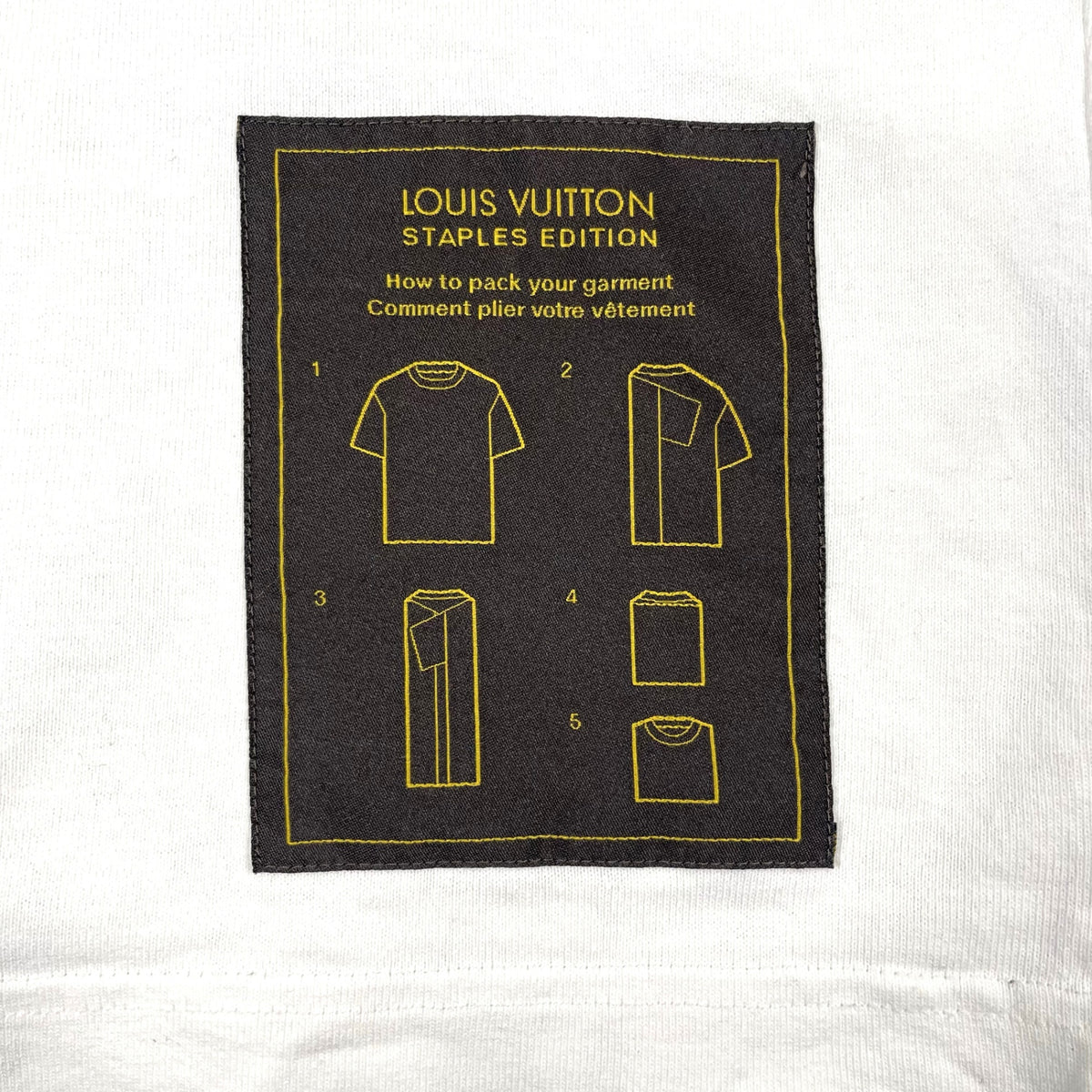LOUIS VUITTON / STAPLE EDITION インサイドアウトTEE 参考定価：80,000程度 SIZE:L