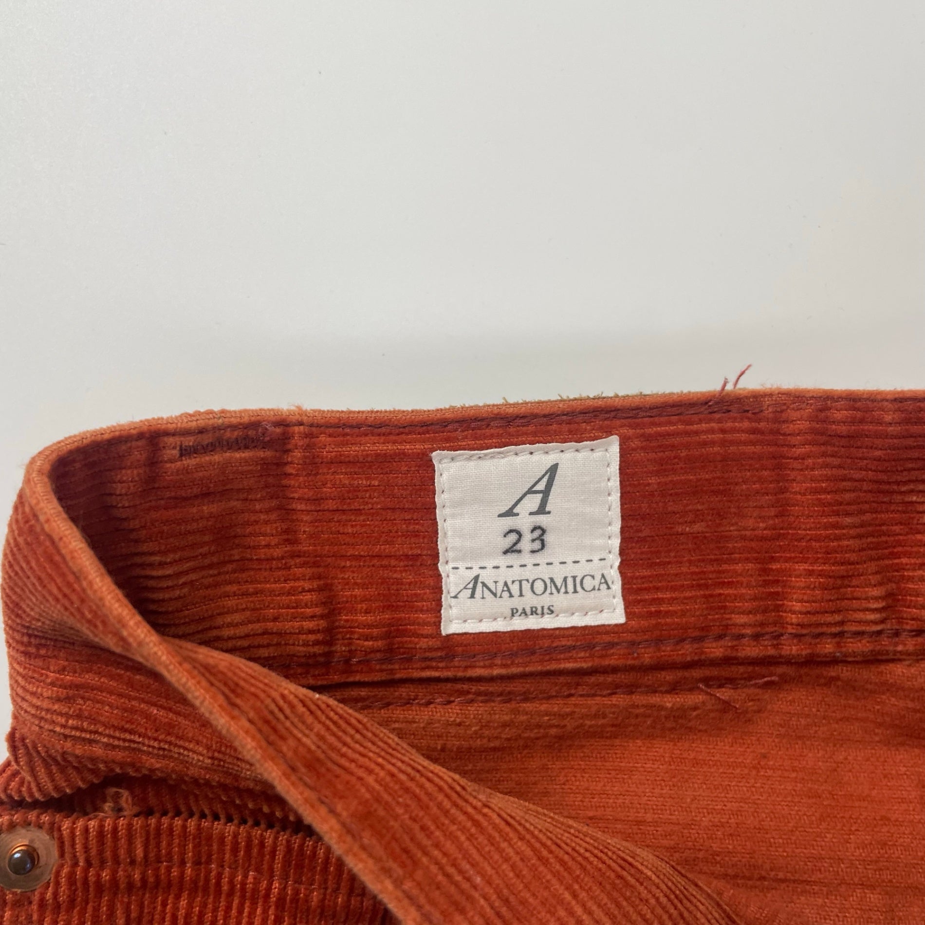 ANATOMICA アナトミカ / 618 MARILYN CORDUROY コーデュロイパンツ 参考定価：27,000+tax SIZE:23