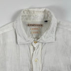 R95TH / マチ付リネンシャツ 参考定価：17,000程度 SIZE:S