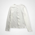 fig London フィグロンドン / ギャザーシャツ ホワイト 未使用タグ付 参考定価：12,000+tax SIZE:FREE