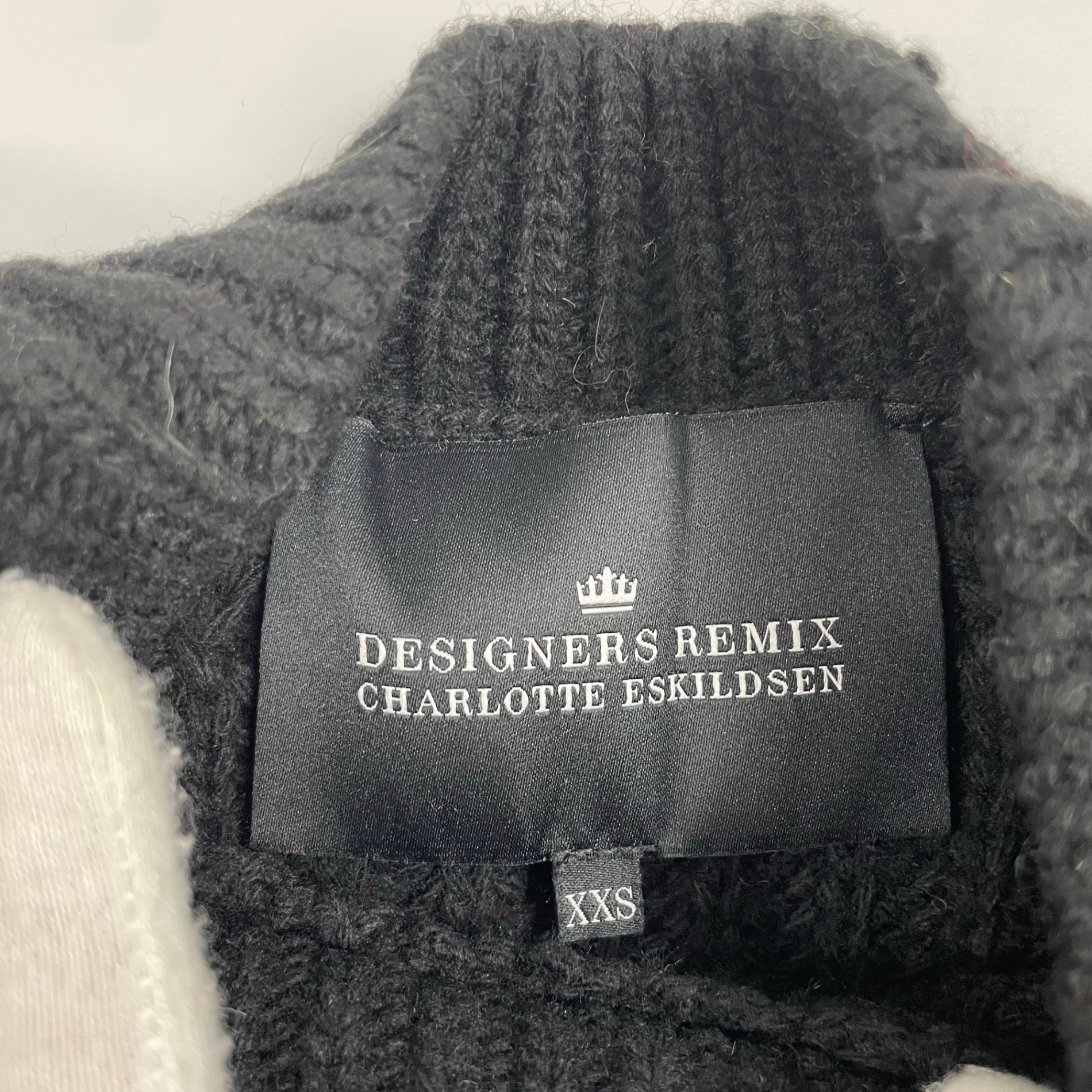 DESIGNER REMIX CHARLOTTE ESKILDSEN デザイナーリミックス / 解かれたニット Unraveled Knit 参考定価：28,000程度 SIZE：XXS