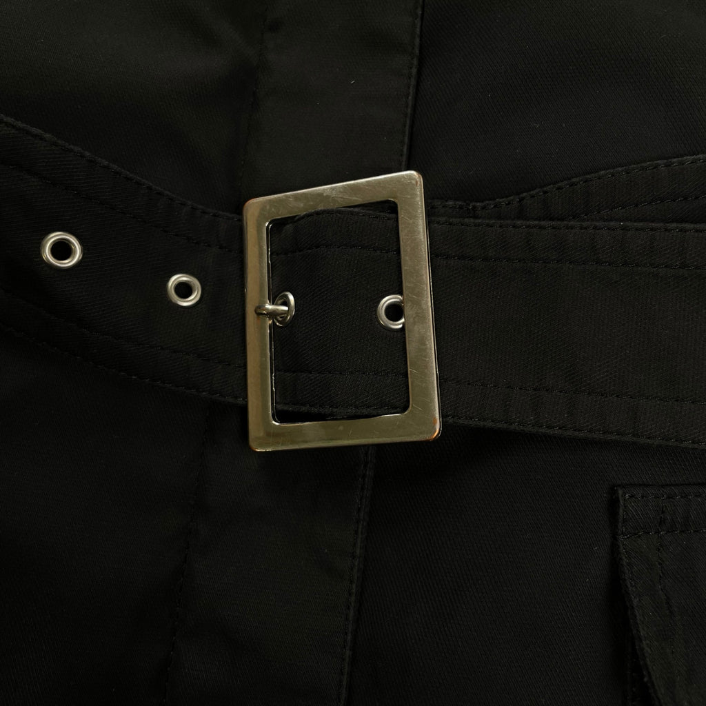 courreges クレージュ / ライナー付 リアルファー ジャケット ブラック 参考定価：60,000程度 SIZE:11