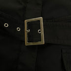 courreges クレージュ / ライナー付 リアルファー ジャケット ブラック 参考定価：60,000程度 SIZE:11