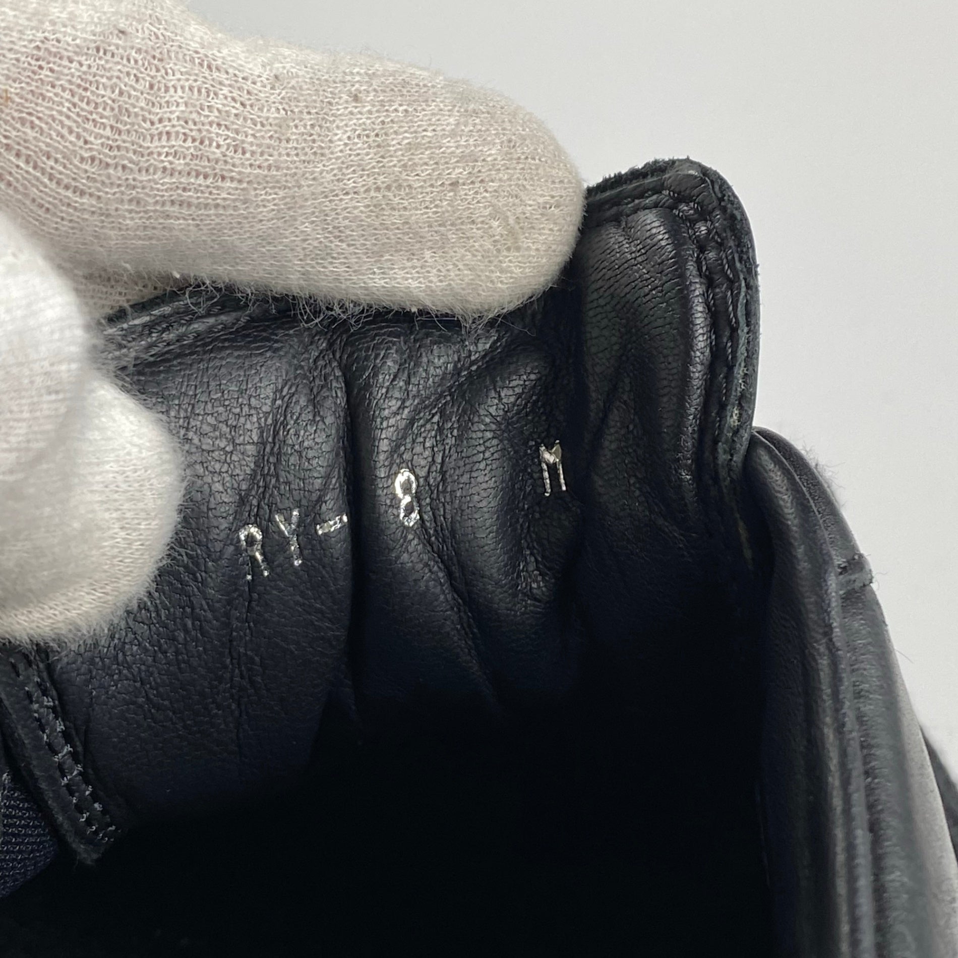 Salvatore Ferragamo サルバトーレ フェラガモ / ガンチーニ レザー スニーカー ブラック レディース SIZE：8（25.5cm程度）